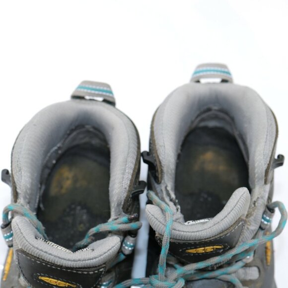 Keen Womens Detroit XT Work Boot Size 7 Gray Leather Waterproof Utility SteelToe - Picture 11 of 12